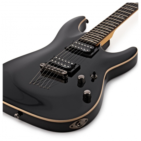 Schecter Omen 6 Gloss Black - Gitara elektryczna -77124