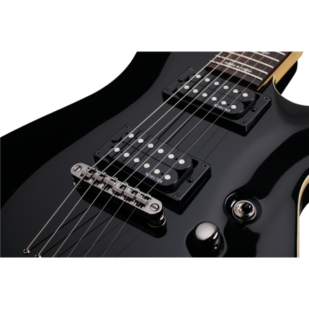 Schecter Omen 6 Gloss Black - Gitara elektryczna -77129