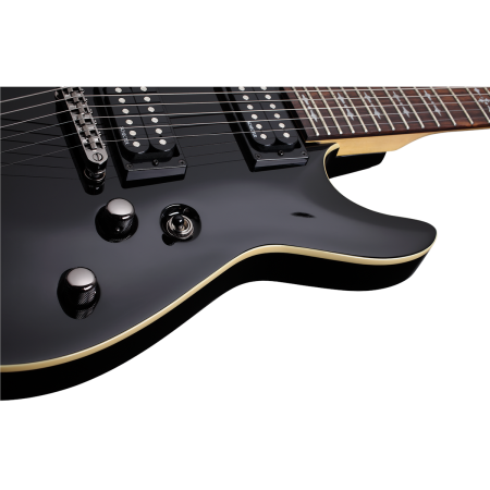 Schecter Omen 6 Gloss Black - Gitara elektryczna -77131