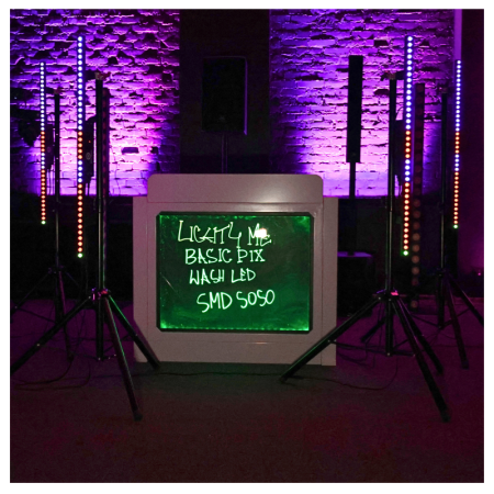 Listwa LED BAR Light4Me Basic Pix Wash 38x0,5W RGB-77169