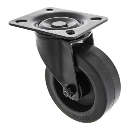 Kółko do skrzyń Roadworx Black Wheel 100mm-77407