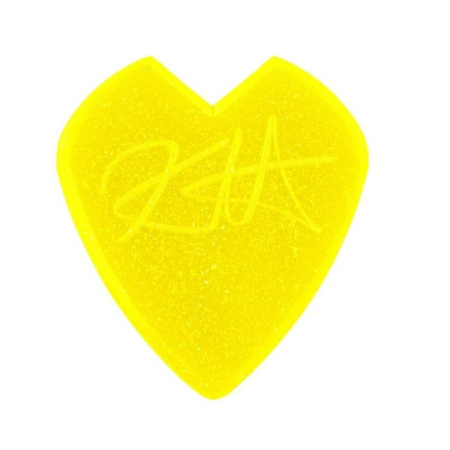 Zestaw kostek Dunlop Kirk Hammett Yellow Glitter 6-77526