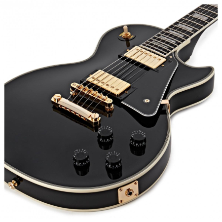Epiphone Les Paul Custom EB Ebony gitara elektrycz-77546