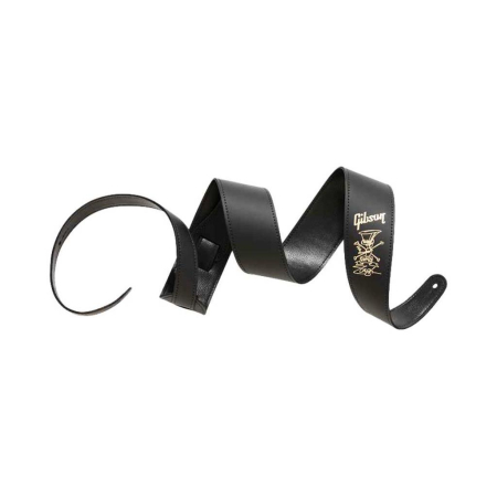 Pas Gibson Slash Premium Leather Guitar Strap Gold-77557