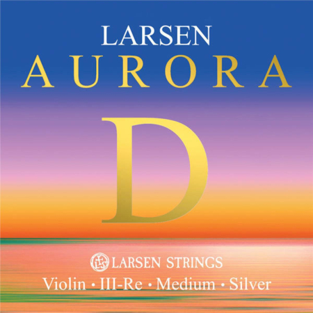 Struna D Larsen Aurora do skrzypiec srebrna owijka-77974