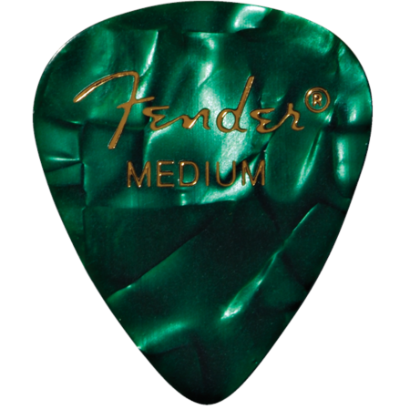 Kostka gitarowa Fender 351 Green Moto Med. 0,71mm-78200