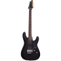 Schecter C-6 Deluxe FR Satin Black electric guitar-78205