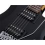 Schecter C-6 Deluxe FR Satin Black electric guitar-78207