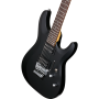 Schecter C-6 Deluxe FR Satin Black electric guitar-78210
