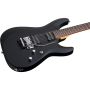 Schecter C-6 Deluxe FR Satin Black electric guitar-78211