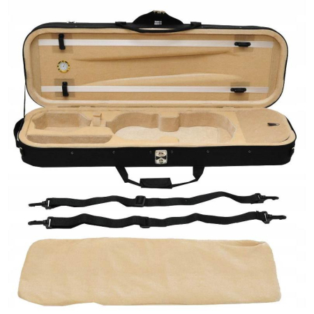 Futerał do skrzypiec 4/4 z higrometrem BK/CR oblog-78584