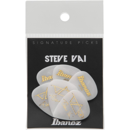 Zestaw kostek Ibanez Steve Vai 6pcs White 1.00-78646