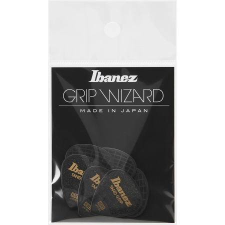 Zestaw kostek Ibanez Grip Wizard 6pcs Black SH1,00-78680