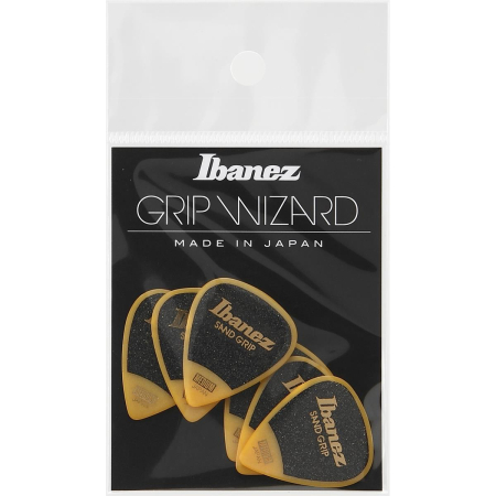 Zestaw kostek Ibanez Grip Wizard 6pcs Yellow 0,80-78688