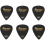 Zestaw kostek Ibanez Grip Wizard 6pcs Black 0,8-78697