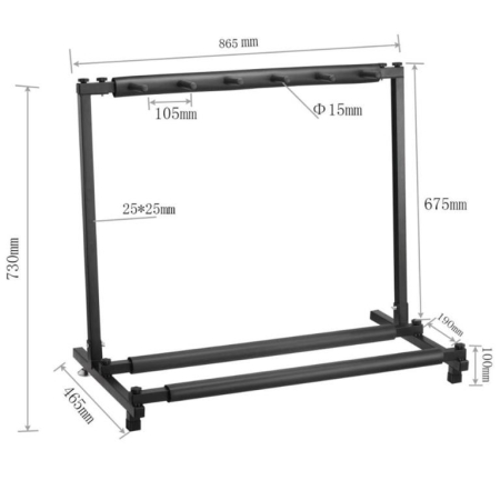 Statyw na 5 gitar KA-LINE STAND ZSJ-75 1107-79674
