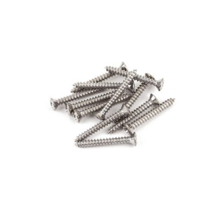 Wkrety montażowe do gitar Fender 12pcs chrom - USA-79846