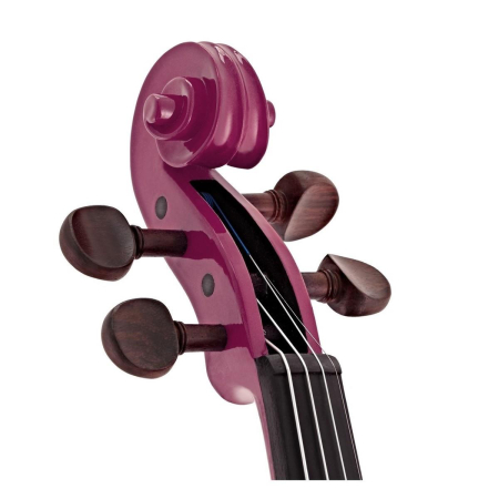 Skrzypce Stentor 1/2, HARLEQUIN, Komplet, róż pink-79870