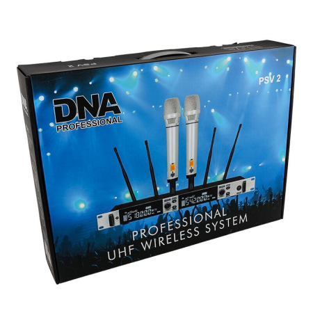 Mikrofon DNA PSV 2 - dual system bezprzewodowy WHT-80049