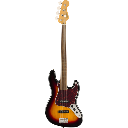 Squier Classic Vibe 60s Jazz Bass Fretless LR 3TS-80294