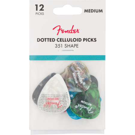 Zestaw kostek Fender Dotted Picks 351 12-pack-80476