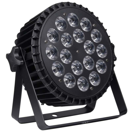 Reflektor LIGHT4ME ALU QUAD PAR 18x6W RGBW-80526