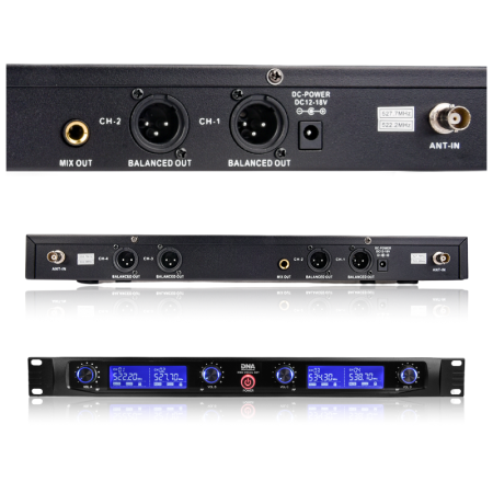 Mikrofon DNA WM4 VOCAL SET 4 do ręki free LTE bezp-80542
