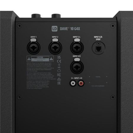 LD_Systems DAVE 10 G4X zestaw nagłosnieniowy 680W-80665