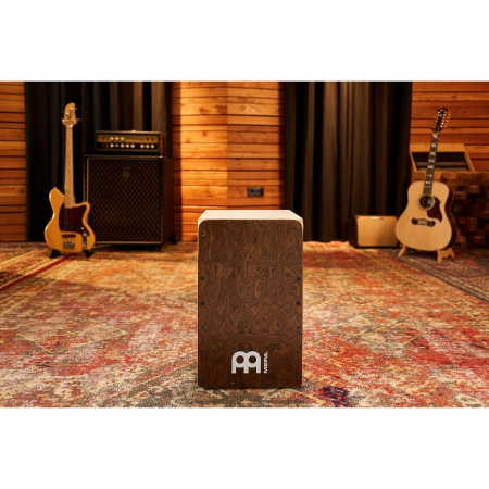 Meinl Percussion Cajon Snarecraft SC100BW BurlWood-80758
