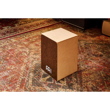 Meinl Percussion Cajon Snarecraft SC100BW BurlWood-80759