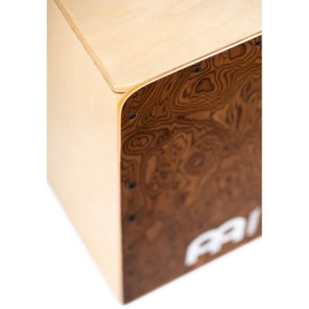 Meinl Percussion Cajon Snarecraft SC100BW BurlWood-80761