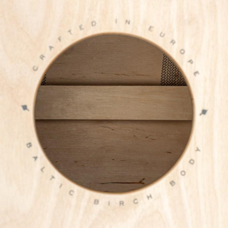 Meinl Percussion Cajon Snarecraft SC100BW BurlWood-80762