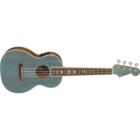 Gitara ukulele Fender Dhani Harrison Turquoise WN-81311