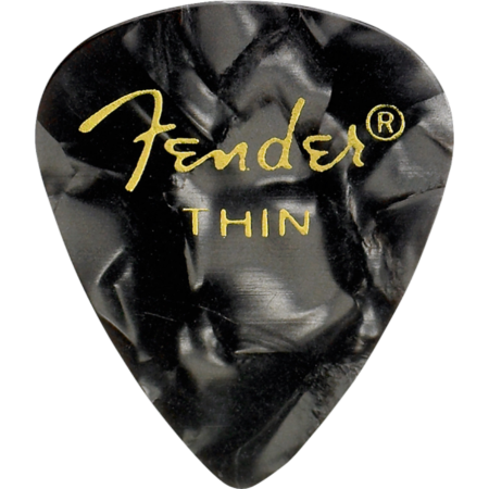 Kostka gitarowa Fender Thin Black Moto-81355