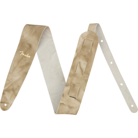 Pasek do gitary Fender Tie Dye Leather Strap Nat-81358