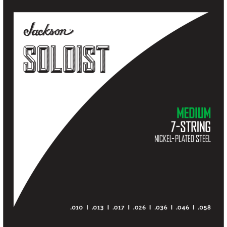 Str.Jackson Soloist Strings 7 String Medium 10-.58-81365