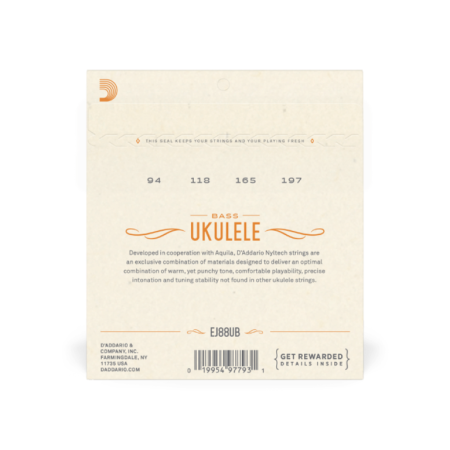 Str.D'addario EJ88UB do ukulele basowego-81492