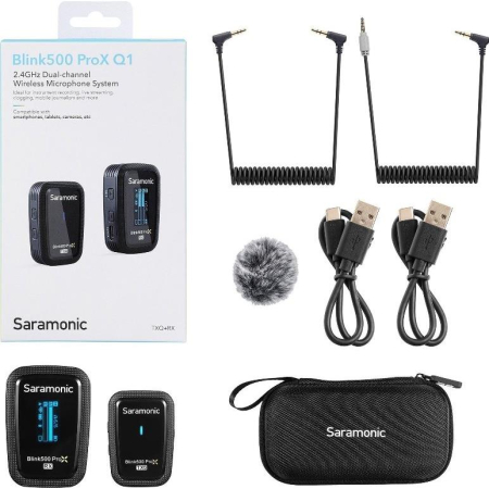 Saramonic Blink500 ProX Q1 RX+TX zestaw transmisji-81947