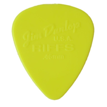 Kostka gitarowa Dunlop Riffs 0,46 yellow-81967