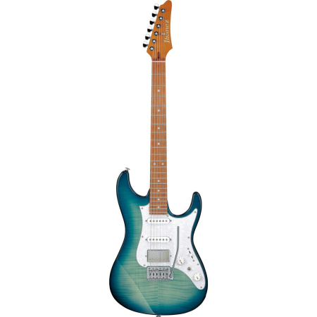 Ibanez AZ22S1F-TXB Transparent Turquoise Burst-82149