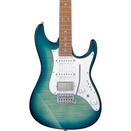 Ibanez AZ22S1F-TXB Transparent Turquoise Burst-82152