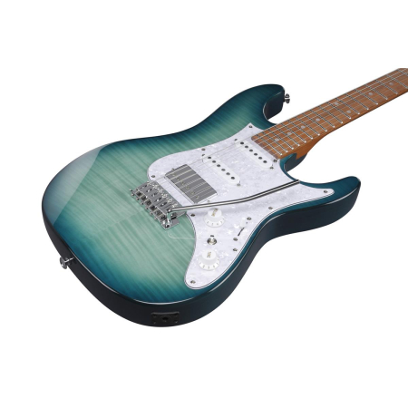 Ibanez AZ22S1F-TXB Transparent Turquoise Burst-82154
