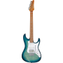 Ibanez AZ22S1F-TXB Transparent Turquoise Burst-82149