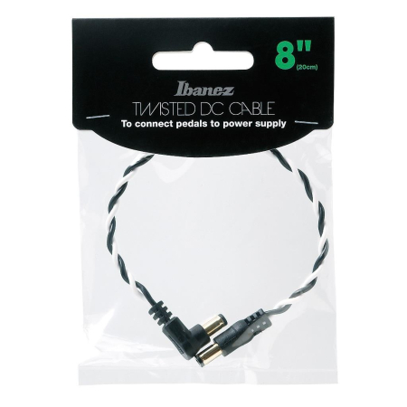Kabel zasilający do efektów Ibanez DCT08-BWH 20cm-82593