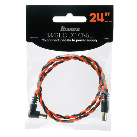 Kabel zasilający do efektów Ibanez DCT24-BNR 60cm-82602