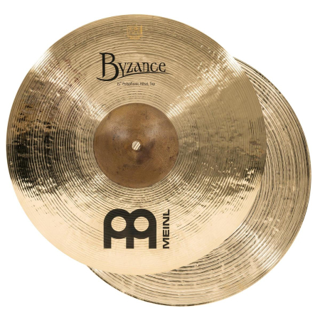 Meinl Byzance Brilliant Polyphonic HiHat 15"-83088