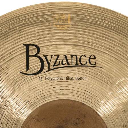 Meinl Byzance Brilliant Polyphonic HiHat 15