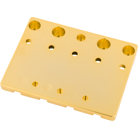 Mostek Fender HiMass 4-String Bass Bridge Gold-83494