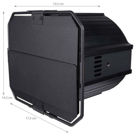 Reflektor sceniczny LIGHT4ME P4 LED PAR ciepły wht-84051