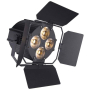 Reflektor sceniczny LIGHT4ME P4 LED PAR ciepły wht-84049